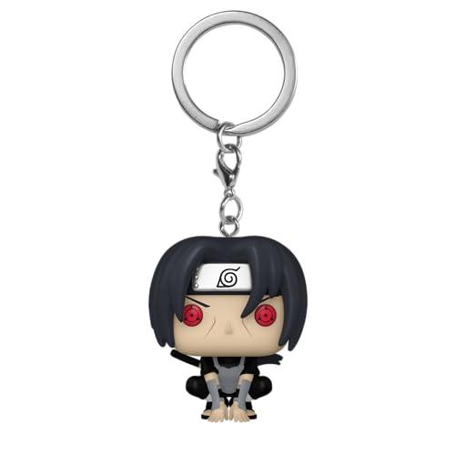 Funko POP! Keychain: Naruto - Itachi Uchiha (Moonlit) - Mini Figura da Collezione