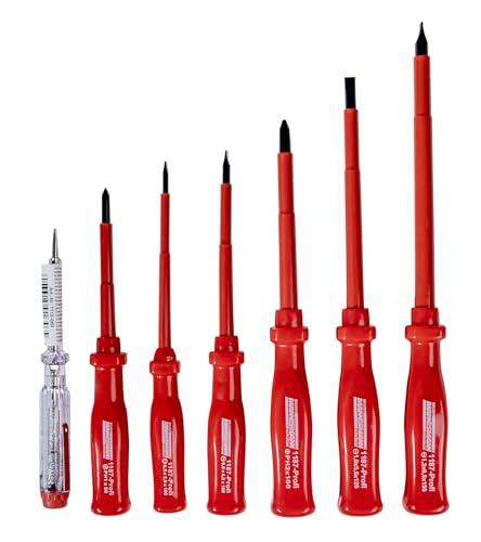 Brüder Mannesmann Set di cacciaviti elettrici VDE 7 pz.