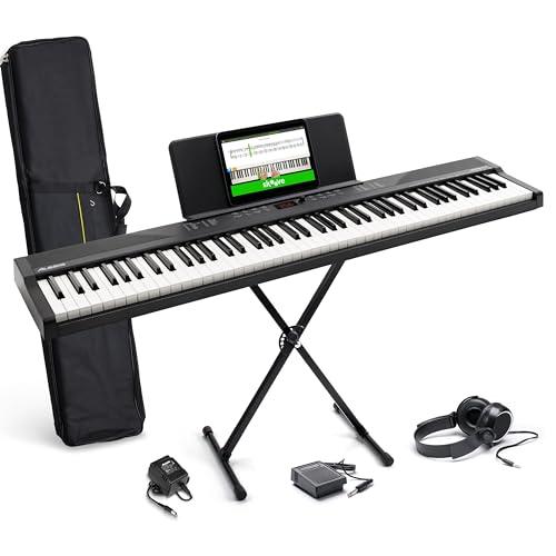 Alesis Recital Play - Tastiera Digitale 88 Tasti con Accessori Premium