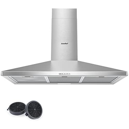 COMFEE' Cappa Aspirante 90 cm PYRA17SS-90 Acciaio Inox