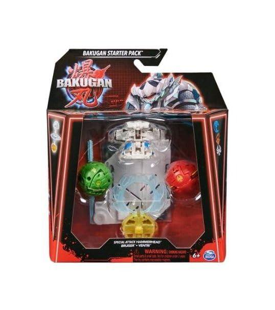 Bakugan Special Attack Hammerhead w/Bruiser & Ventri