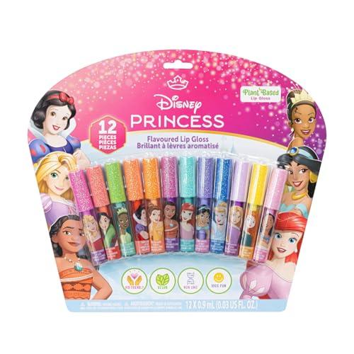 Townley Girl - Set di 12 lucidalabbra Disney Princess per ragazze