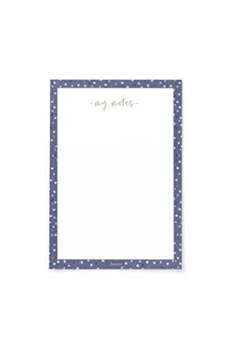 Filofax My Notes A5 Indaco Blocco Note