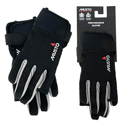 Musto Guanti Essential Sailing Long Finger Nero