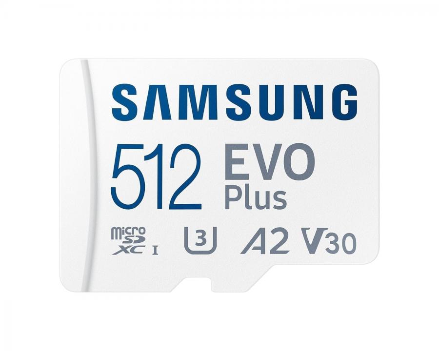 Samsung EVO Plus 512 GB MicroSDXC UHS-I U3