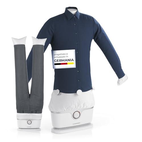 CLEANmaxx Ferro da Stiro Automatico per Camicie PRO con Attacco per Pantaloni