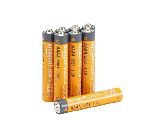 Amazon Basics, 8 batterie alcaline AAAA ad alte prestazioni, 1,5 Volt, durata di 3 anni