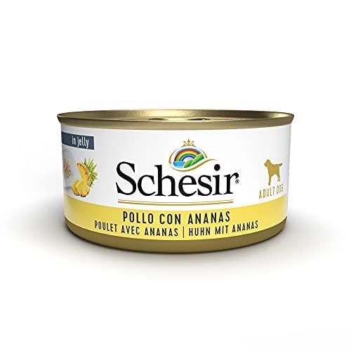 Schesir Dog Pollo con Ananas: Alimento Umido Premium per Cani Adulti
