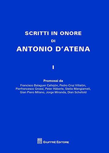 Scritti in onore di antonio d'atena