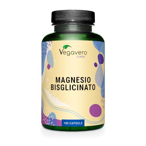 Magnesio Bisglicinato Vegavero® | 400 mg di Magnesio Elementare