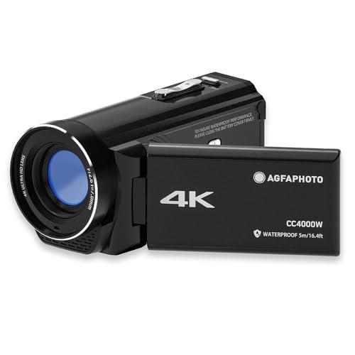 Agfa Photo Realimove CC4000W Videocamera Impermeabile 4K