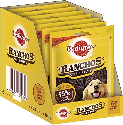 Pedigree Ranchos Originals Snack per Cani al Pollo - 7x70g