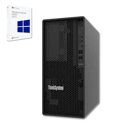 Server Tower Lenovo ThinkSystem ST50 V2 - Xeon E-2324G, 2TB, Windows Server 2025 Standard