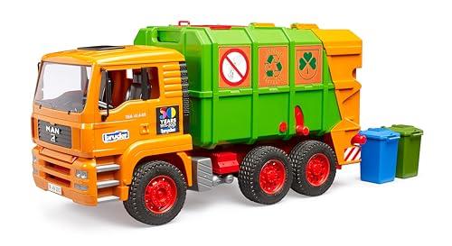 Bruder 01056 - Edizione Speciale 50 Anni MAN TGA Camion della Spazzatura