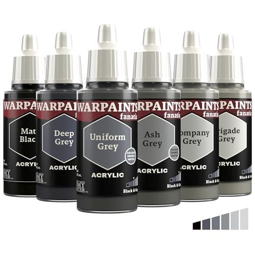 The Army Painter Warpaints Fanatic Flexible Triad: Black & Greys