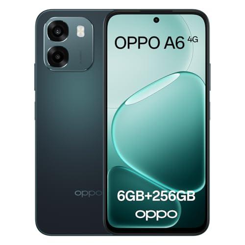 OPPO A6 4G Android Smartphone, 6+256GB, Display Ultra Luminoso 6.75