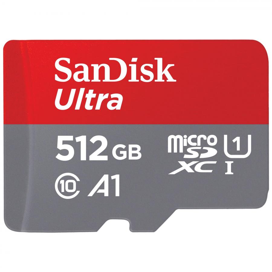 SanDisk 512GB Ultra microSDXC UHS-I con Adattatore SD