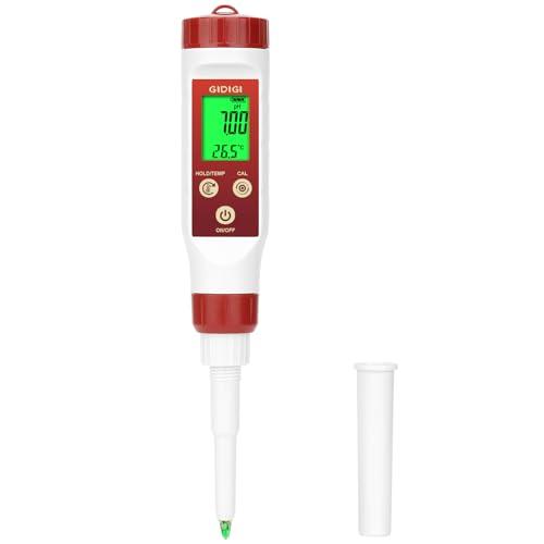 Misuratore di pH per Alimenti GIDIGI con Sonda a Lancia Professionale