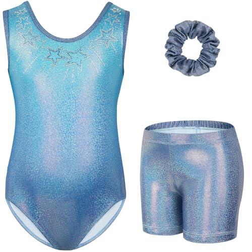 Gogokids Set Ginnastica Bambina 3 Pezzi: Body, Pantaloncini e Fascia