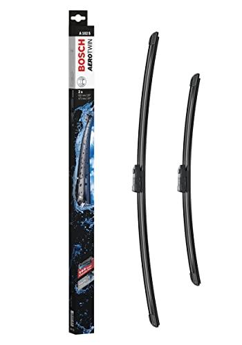 Tergicristalli Bosch Aerotwin A102S, Lunghezza 650mm/475mm, 1 set per parabrezza anteriore