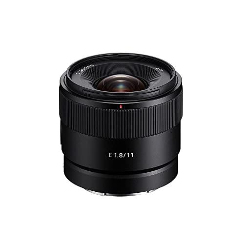 Sony E 11mm F1.8 (SEL11F18) - Obiettivo Ultra Grandangolare per Fotocamere APS-C