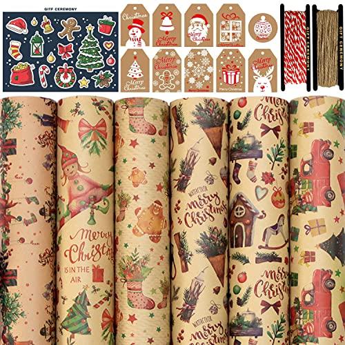 FullJoyHut Carta da Regalo Natalizia