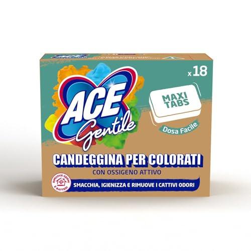 ACE Candeggina Gentile Green Monodose, Confezione da 18 Tabs
