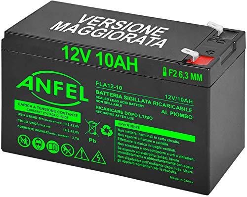 Batteria al Piombo AGM 12V 10Ah Ricaricabile