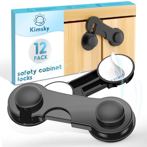 Kimsky 12 Pezzi Blocca Cassetti Per Bambini