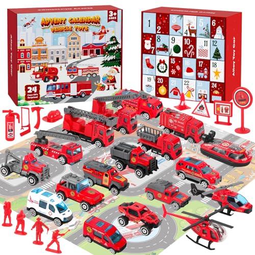 Calendario dell'Avvento 2025 a Tema Pompieri per Bambini