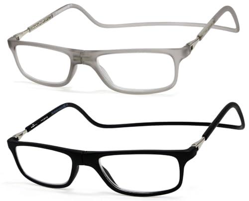 NEW VISION 2 Pack Occhiali Da Lettura con Calamita NV2904