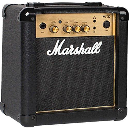 Marshall MG10G Black & Gold UK Version - Amplificatore per Chitarra Elettrica 10W Edizione Limitata
