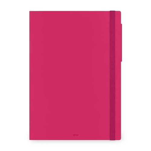 Agenda Settimanale Maxi 2026 - Raspberry - Legami
