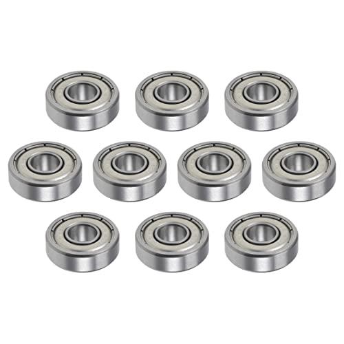 Cuscinetti a Sfere a Gola Profonda PATIKIL R1660ZZ - 6mm x 16mm x 5mm (10 Pezzi)