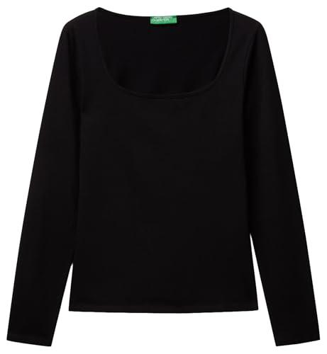 United Colors of Benetton T-Shirt Manica Lunga Slim Fit - Eleganza Quotidiana