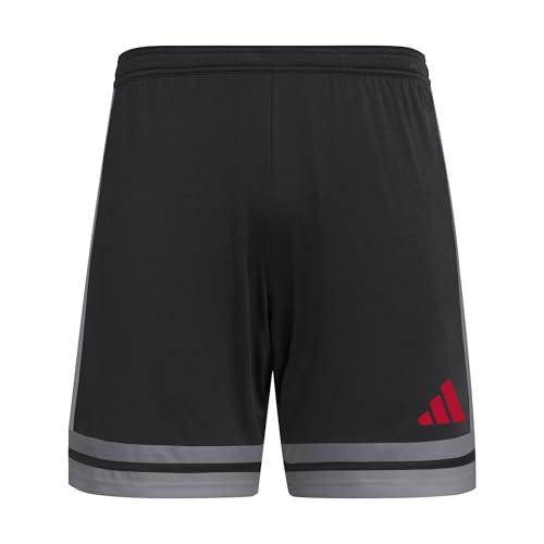 Adidas Squadra 25 Short Uomo Nero/Grigio/Rubino