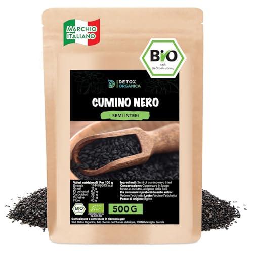 Semi di Cumino Nero Biologici Detox Organica - 500g
