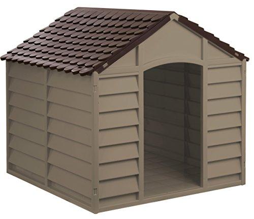 Gardiun Cuccia per Cane in PVC Resistente e Lavabile - 78x84,5x80,5 cm
