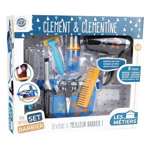 CLEMENT CLEMENTINE - Barber Set - Gioco di Imitazione - 102110 - Blu