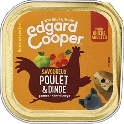Edgard&Cooper - Cane adulto edgard & cooper naturale senza cereali, pollo e tacchino, 100 g