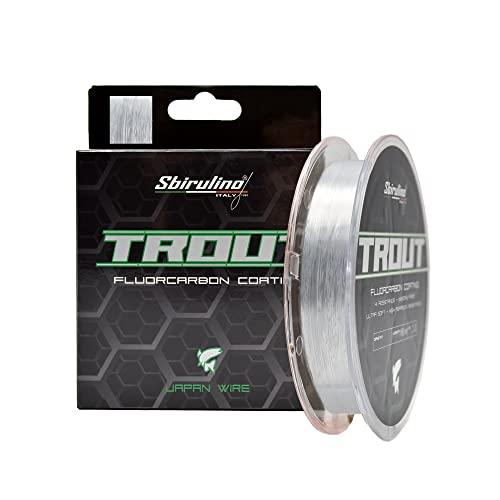 Sbirulino® Filo Lenza da Pesca Fluorocarbon Coating Trout