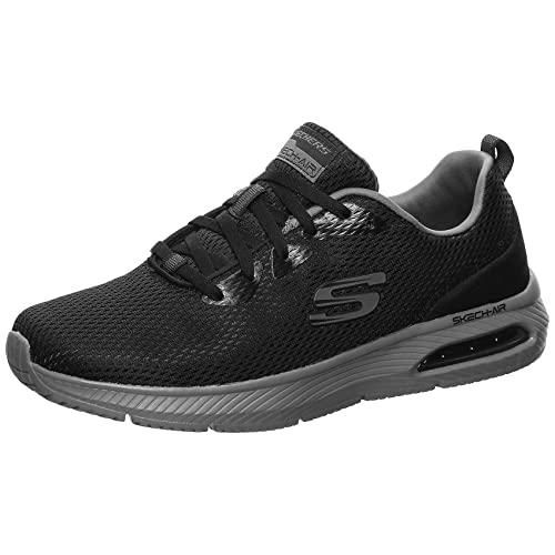 Skechers Dyna-Air Scarpe da Ginnastica Uomo Nero/Grigio