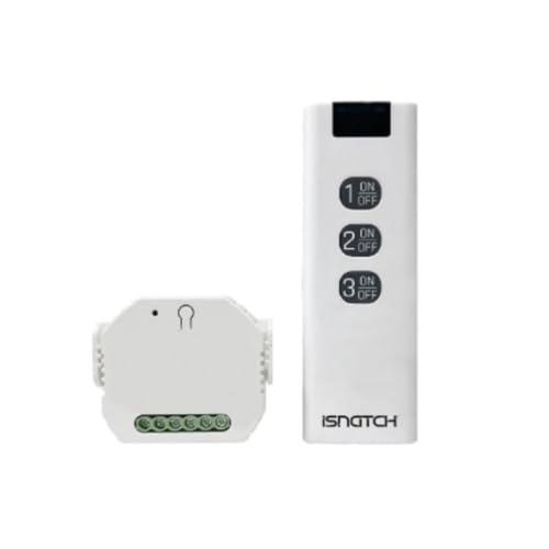 HEYSWITCH+ - Interruttore Smart WiFi da Incasso con Telecomando