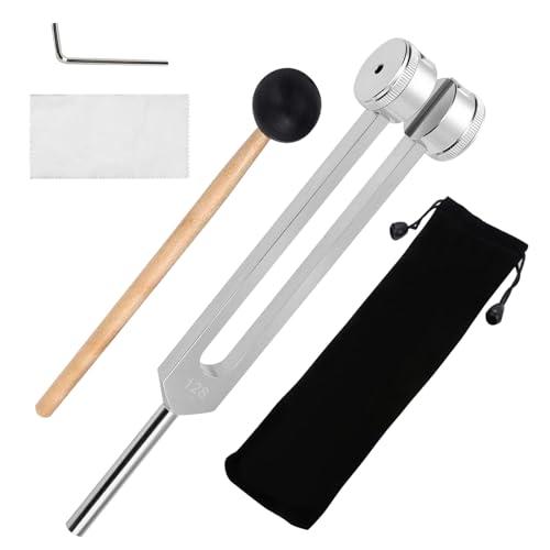 Dalephoric Diapason 128 Hz - Set Completo per Terapia del Suono, Meditazione e Accordatura