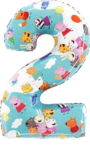 Palloncino Foil Numero Peppa Pig & Friends - Toyland®