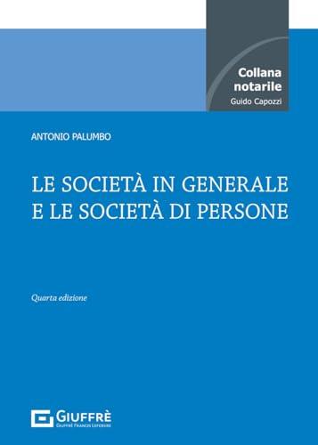 Società in generale e le società di persona