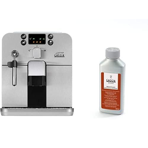 Gaggia Brera Silver Macchina da Caffè Automatica + Soluzione Decalcificante