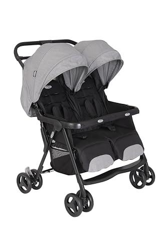 Graco DuoRider™ Passeggino Doppio Leggero Steeple Gray
