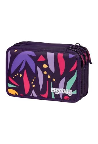 Ergobag Astuccio Maxi JungleBear Lilla - Set Completo 40 Pezzi
