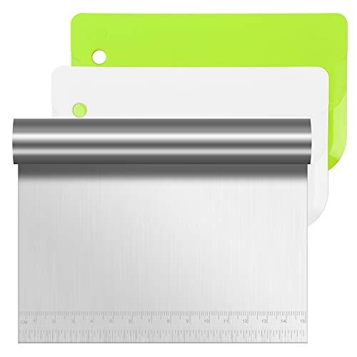 Vicloon Set Utensili da Cucina: Rotelle Tagliapizza e Raschietti per Impasto